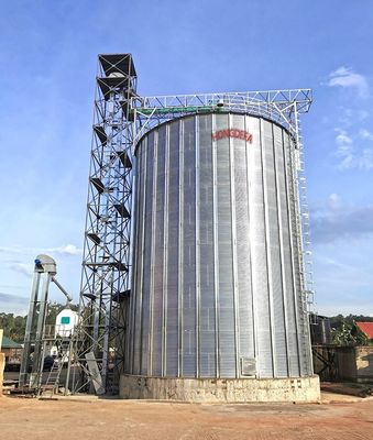 qualidade  Farm /seed plant/flour mill plant service 500ton 1000ton 3000ton overseas grain steel silo fábrica