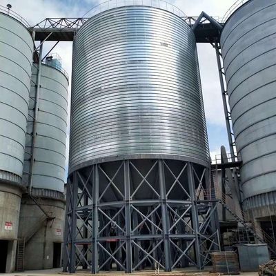 qualidade  The factory wholesale price of building material stores of hopper and flat silo 1500 tons for cement and fly ash storage fábrica