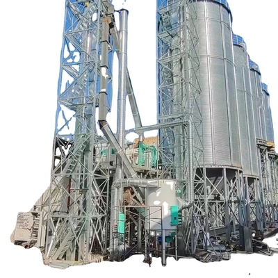 Grain Storage 50Ton-10000 Ton Maize Paddy Barley Sorghum Cereal Bolted Storage Silos Galvanized Steel Grain Silos