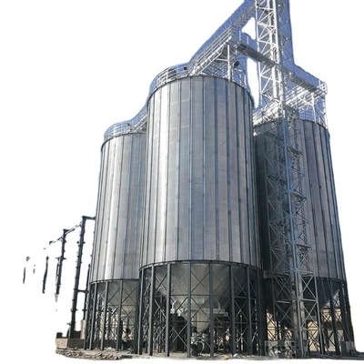 50T Grain Storage Customizable To 10000T Grain Storage Paddy Wheat Sorghum Soybean Feed Silo Manufacturers