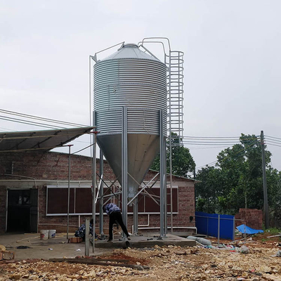 Farms poultry silo for corn grain poultry feed bins small silo transport silo for feed