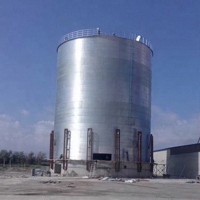 2000 tons 2500 ton raw material storage grain silo