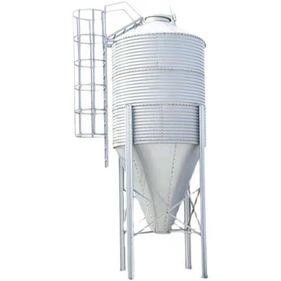 Farms China Manufacture Poultry Silo Galvanized Sheet Material Feed Tower