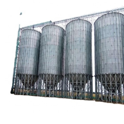 Port Customized 1000/2000/5000/10000 Ton Steel Grain Silo System With Factory Wholesale Price