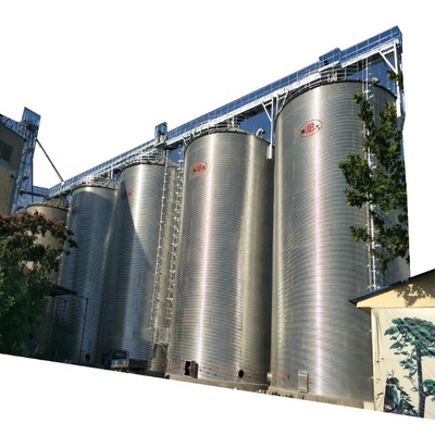 Grain Bulk Storage Storage Steel Grain Silo With Cleaning System