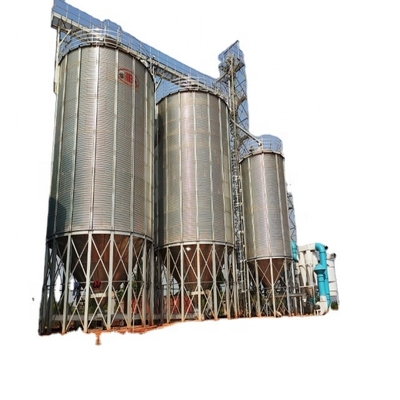 Factory 200t galvanized steel silo, steel silo, steel silo storage system