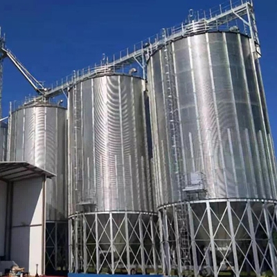 Farms Vertical Stainless Steel Milk Storage Silo