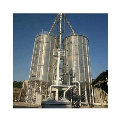 Grain Storage Silos Steel Hopper Assembly Galvanized Bottom Silos For Grain