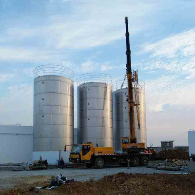 Strong And Durable Manufacturer Price Big Stainless Steel Storage Grain Silo On Sale