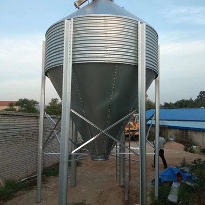 Farms Customized Poultry Chicken Small Steel Grain Silos 3 Ton Capacity