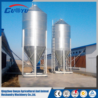 2016 Newest Hotsale Chicken Galvanized Steel Silo For Poultry Farm Feed And Grain Storage