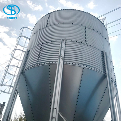 Poultry farm used mini poultry feed cow/pig feed wheat grain storage feed silo for sale