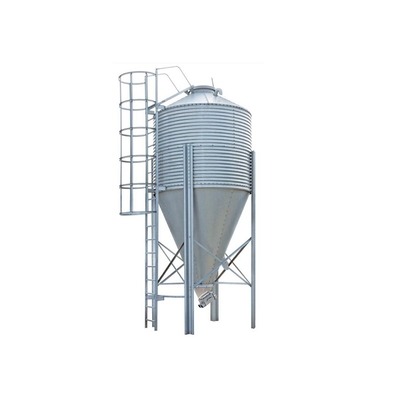 Farms Bolt Hole Fitted Grain Metal Animal Feed Storage Silo For Sale